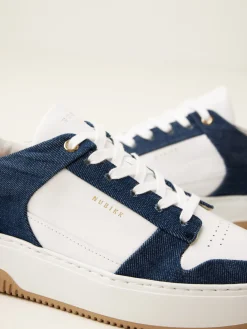 DAMES Nubikk Basket Court Denim Sneakers Voor Dames