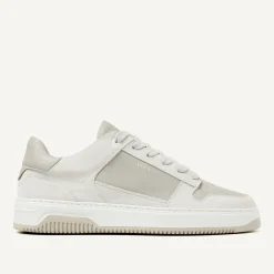 Heren Nubikk Basket Court Lichtgrijze Sneakers Voor Heren