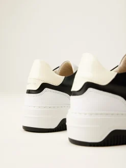 DAMES Nubikk Basket Court Zwarte Glitter Sneakers Voor Dames