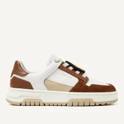 Nubikk Basket Court JR Bruine Sneakers Voor Kids