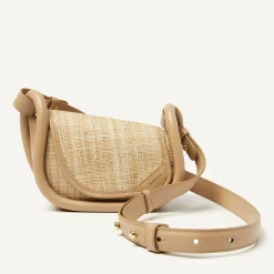 DAMES Nubikk Bobby Mini Bag Beige Tas Voor Dames