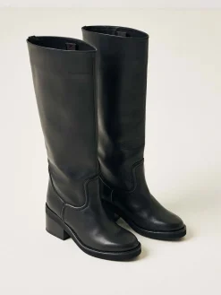 DAMES Nubikk Cassy Boot Zwarte Boots Voor Dames