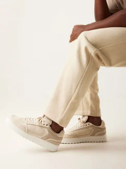 Heren Nubikk Cliff Cane Beige Sneakers Voor Heren