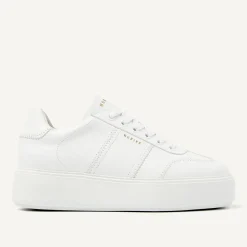 DAMES Nubikk Elise Wing Witte Sneakers Voor Dames