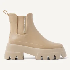 DAMES Nubikk Flore Lemon Beige Boots Voor Dames