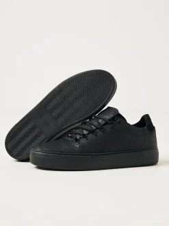 Heren Nubikk Jagger Python Zwarte Sneakers Voor Heren