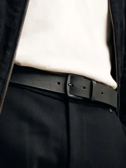 Heren Nubikk James Belt Zwarte Raven Riem Voor Heren