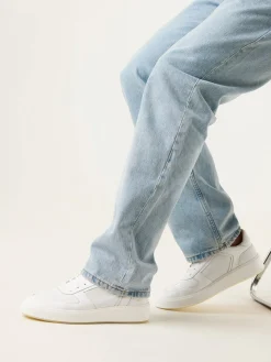 Heren Nubikk Jiro Luca Witte Sneakers Voor Heren