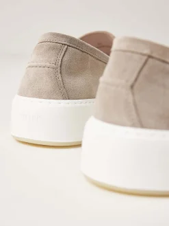 Heren Nubikk Jiro Mio Beige Loafers Voor Heren