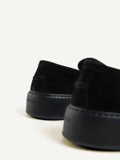 Heren Nubikk Jiro Mio Donkerblauwe Loafers Voor Heren