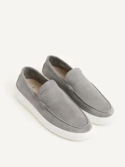 Heren Nubikk Jiro Mio Lichtgrijze Loafers Voor Heren
