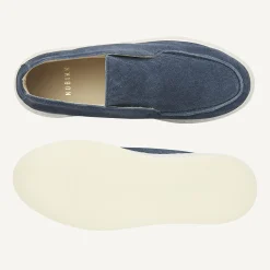 DAMES Nubikk Jiro Sua Denim Suede Loafers For Women