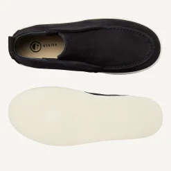 Nubikk Jiro Suo K Donkerblauwe Loafers Voor Kids