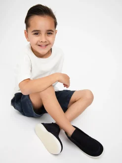 Nubikk Jiro Suo K Donkerblauwe Loafers Voor Kids