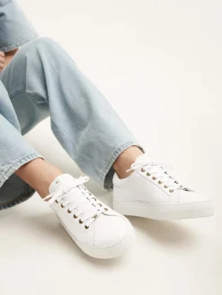 DAMES Nubikk Jolie Pure Fresh Witte Sneakers Voor Dames