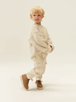 Nubikk Jonah Dune JR Taupe Boots Voor Kids