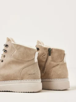 Heren Nubikk Jonah Polar Fur Taupe Boots Voor Heren