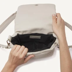 DAMES Nubikk May Beige Leren Tas