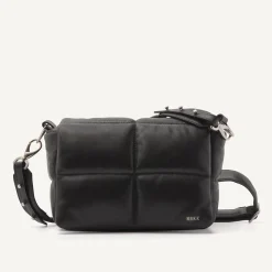 DAMES Nubikk May Zwarte Leren Tas