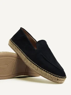 Heren Nubikk Mr Sanchez Dk Blauwe Espadrilles Voor Heren