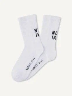 DAMES Nubikk Nova Witte Sokken Voor Dames