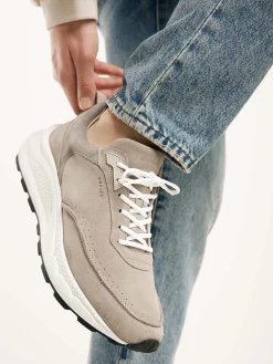 Heren Nubikk Oberon Reese Beige Sneakers Voor Heren