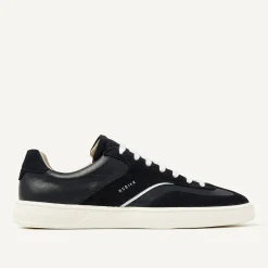 Heren Nubikk Ray Owen Donkerblauwe Sneakers Voor Heren