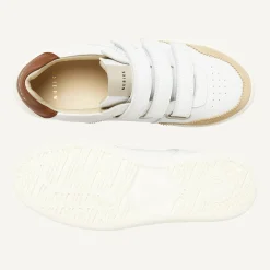 DAMES Nubikk Ray Straps Witte Sneakers Voor Dames