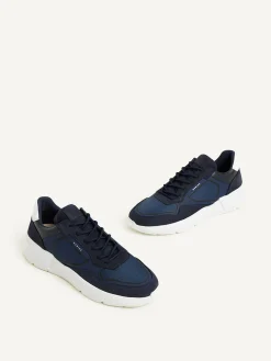 Heren Nubikk Roque Road Curl Donkerblauwe Sneakers Voor Heren