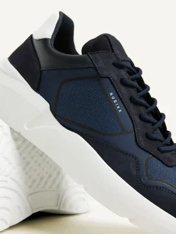 Heren Nubikk Roque Road Curl Donkerblauwe Sneakers Voor Heren