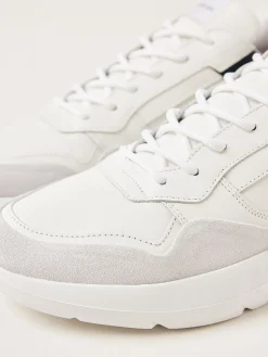 Heren Nubikk Roque Road Wave Navy Witte Sneakers Voor Heren