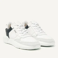 Nubikk Roque Road Wave JR Wit Blauwe Sneakers Voor Kids