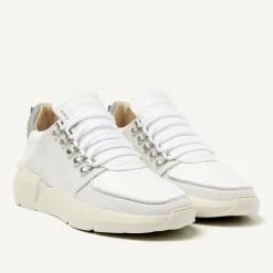 Heren Nubikk Roque Roman Witte Combi Sneakers Voor Heren
