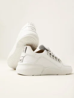 Heren Nubikk Roque Roman Witte Sneakers Voor Heren