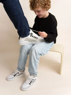 Nubikk Roque Roman JR Witte Multi Sneakers Voor Kids