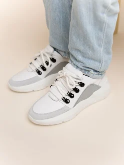 Nubikk Roque Roman JR Witte Multi Sneakers Voor Kids