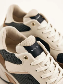 DAMES Nubikk Ross Jaden Bruine Sneakers Voor Dames