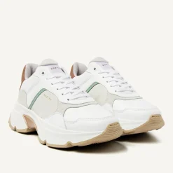 DAMES Nubikk Ross Jaden Witte Sneakers Voor Dames