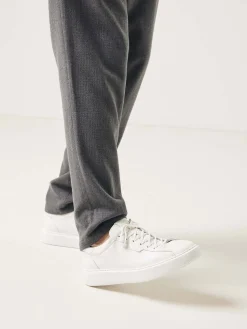 Heren Nubikk Vince Tora Witte Sneakers Voor Heren