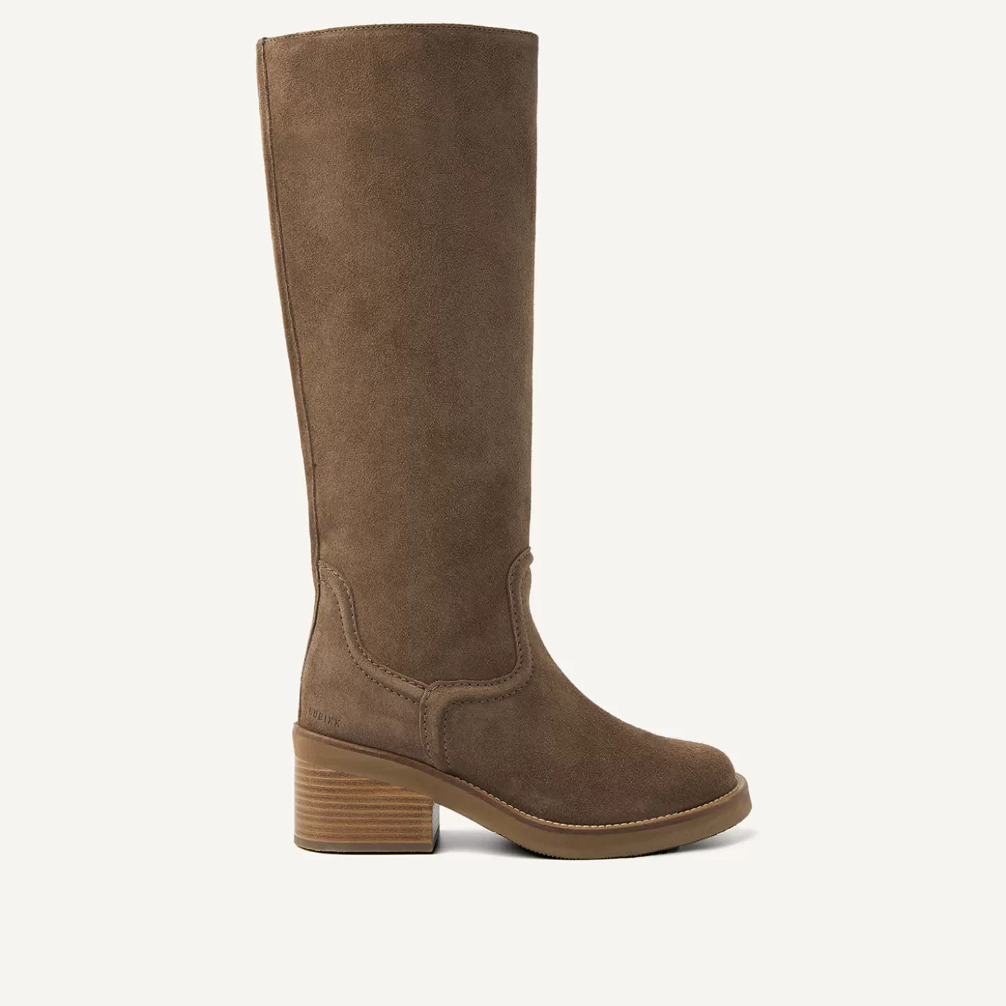 Nubikk Cassy Boot Bruin Suède Boots Voor Dames-DAMES Bekijk alles | Hoge laarzen