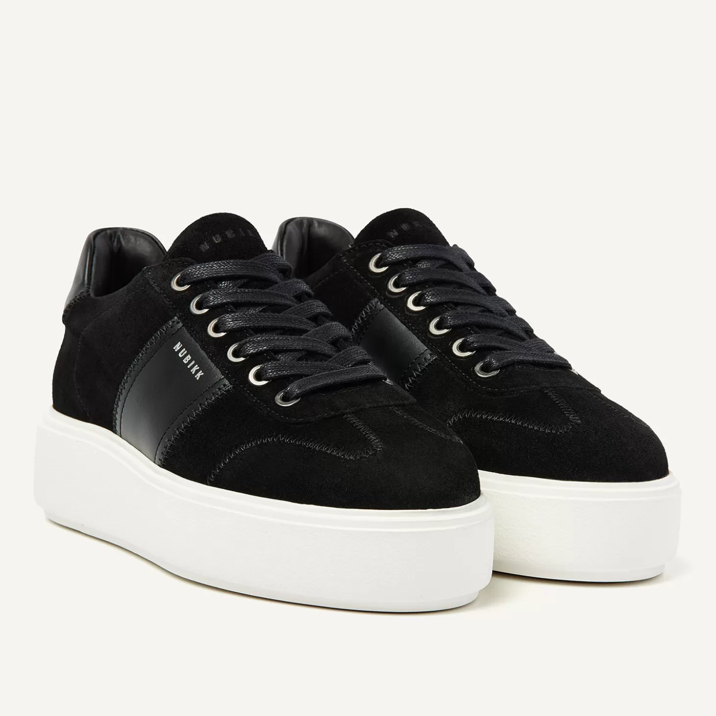 Nubikk Elise Wing Zwarte Sneakers Voor Dames-DAMES Bekijk alles | Sneakers