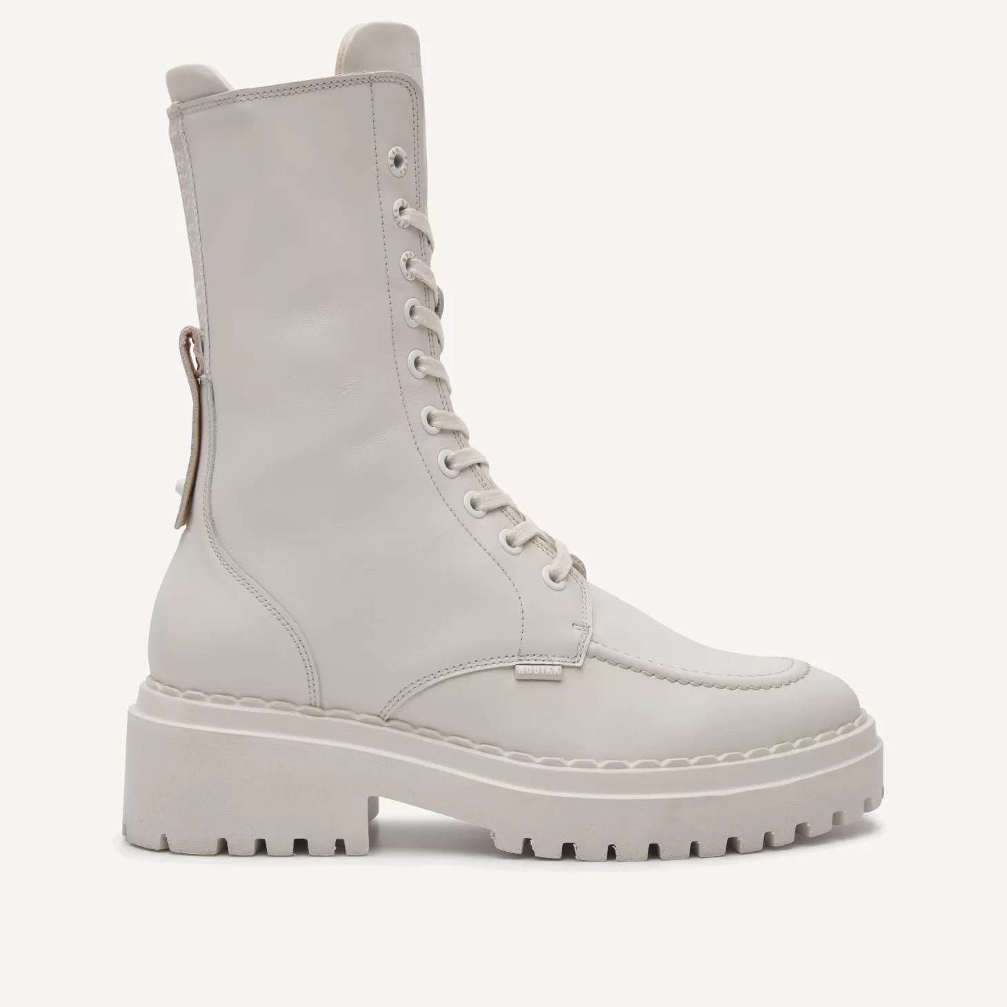 Nubikk Fae Aubine Beige Biker Boots Voor Dames-DAMES Bekijk alles | Boots