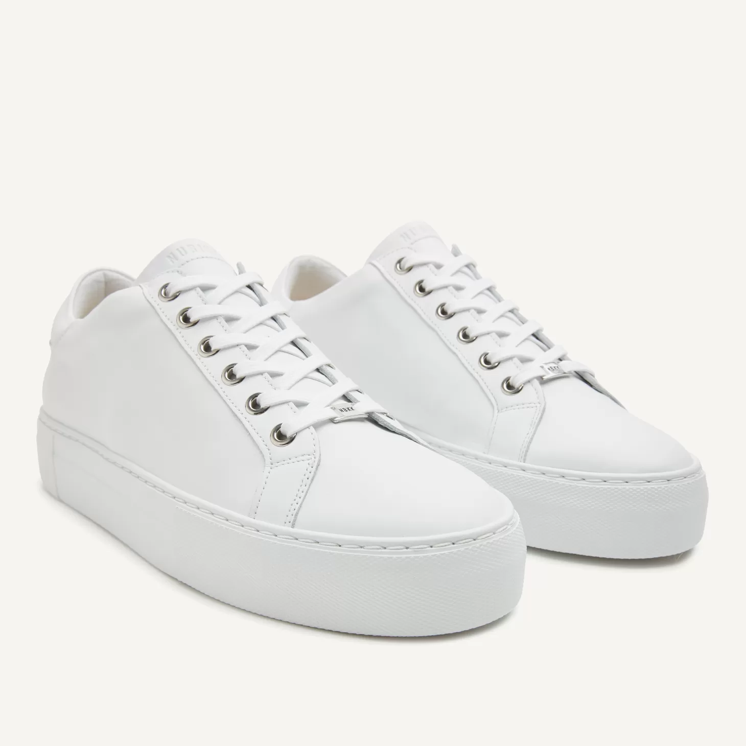 Nubikk Jagger Pure Witte Sneakers Voor Heren-Heren Bekijk alles | Sneakers