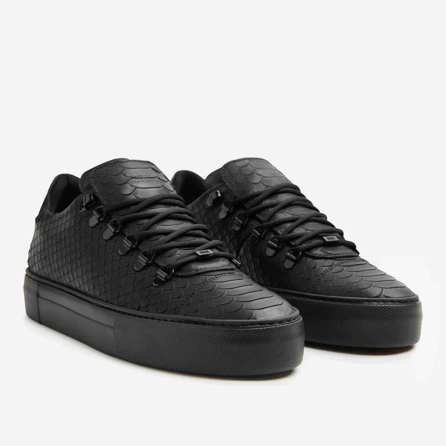 Nubikk Jagger Python Zwarte Sneakers Voor Heren-Heren Bekijk alles | Sneakers