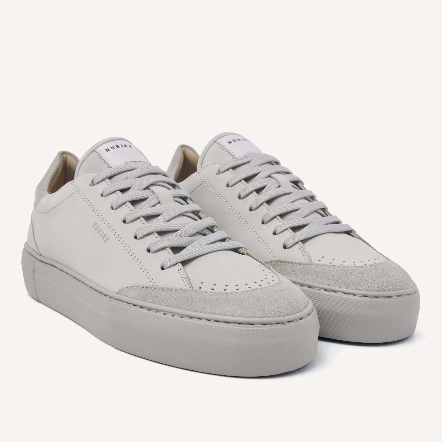 Nubikk Jagger Tora Grijze Sneakers Voor Heren-Heren Bekijk alles | Sneakers