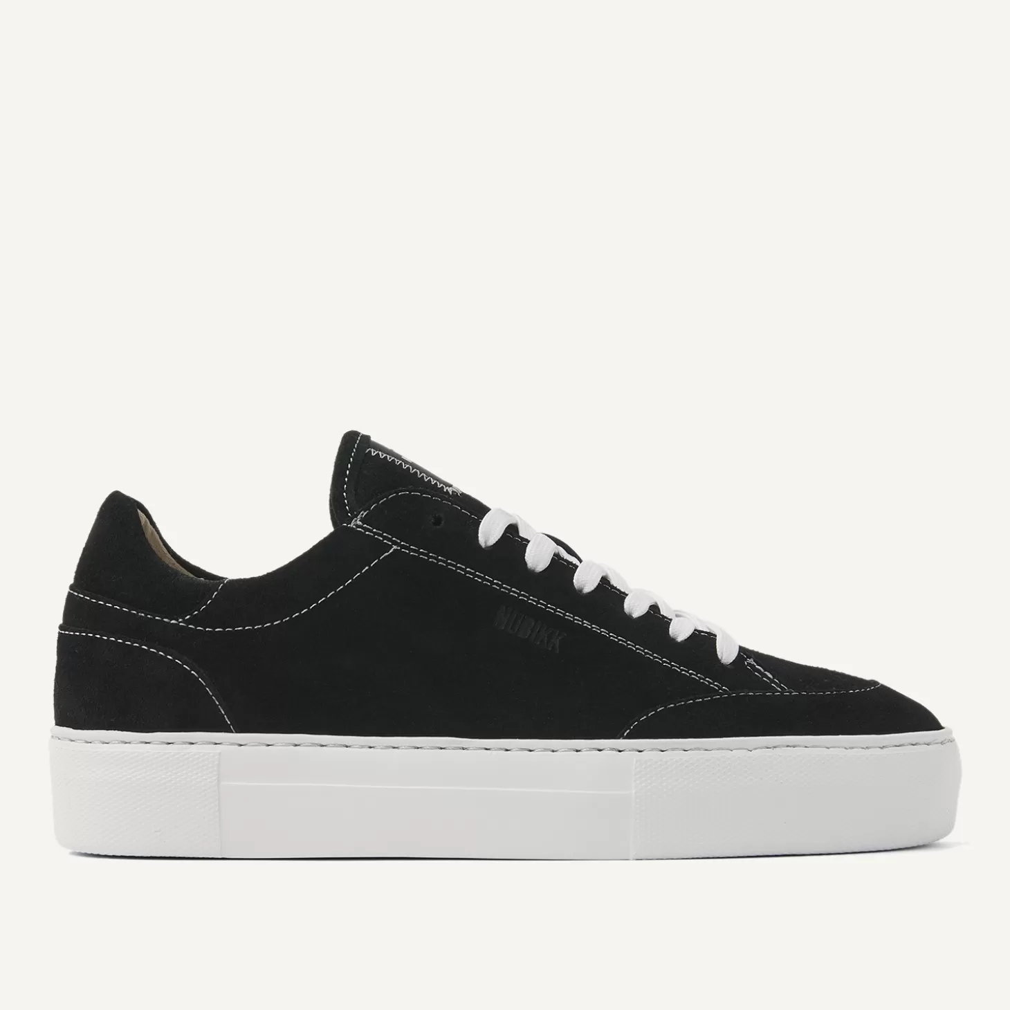 Nubikk Jagger Tora Zwarte Suede Sneakers Voor Heren-Heren Bekijk alles | Sneakers