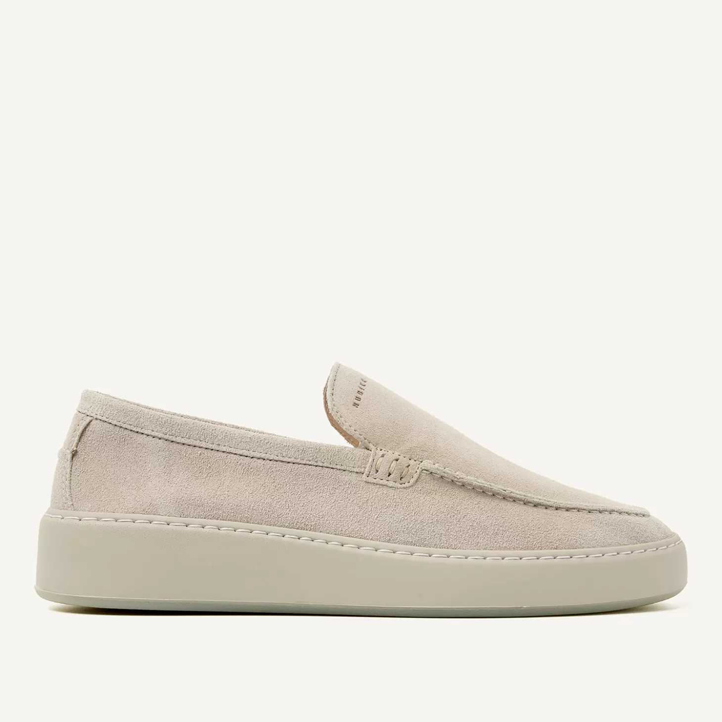 Nubikk Jiro Mio Beige Suède Loafers Voor Heren-Heren Bekijk alles | Instappers