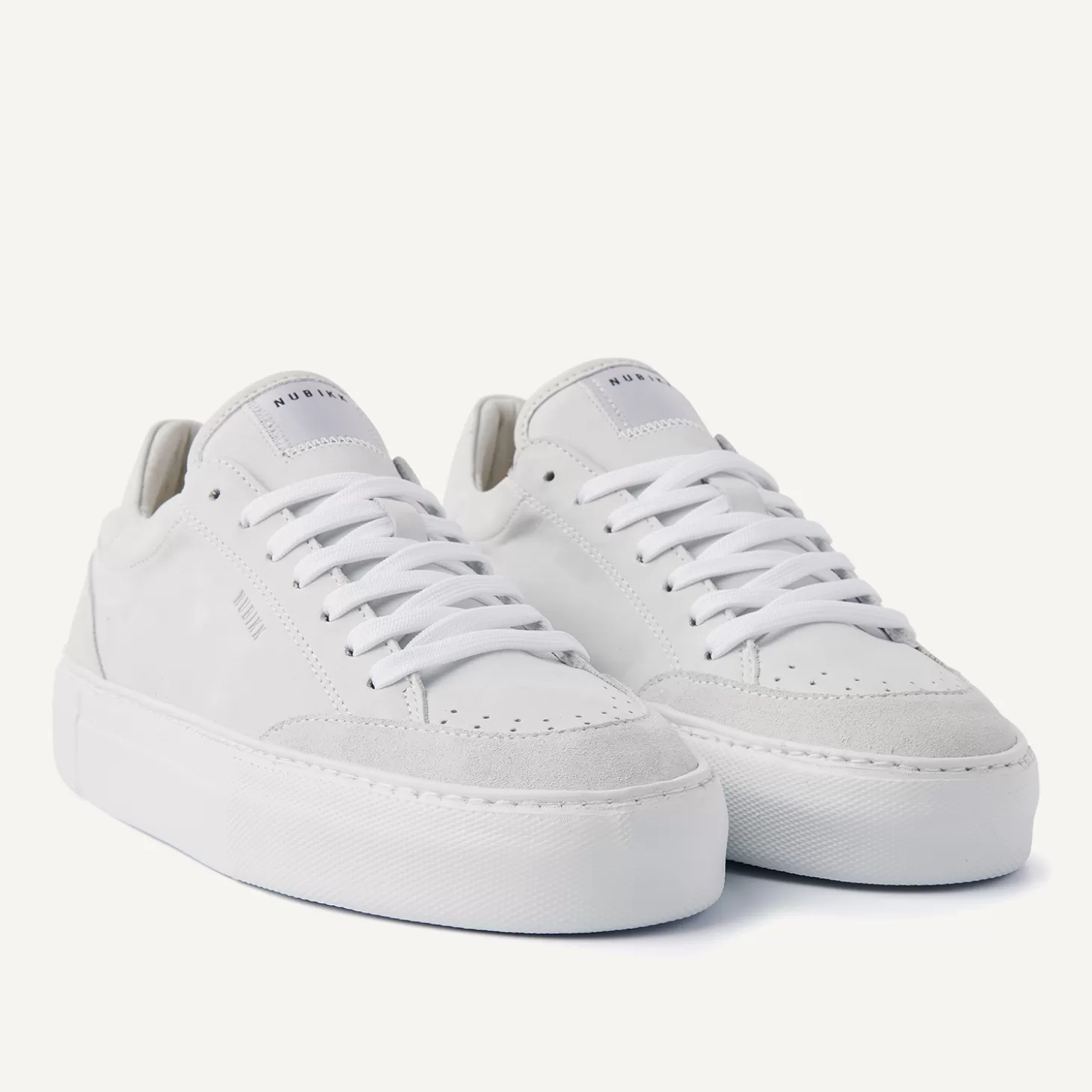 Nubikk Jolie Tora Witte Sneakers Voor Dames-DAMES Bekijk alles | Sneakers