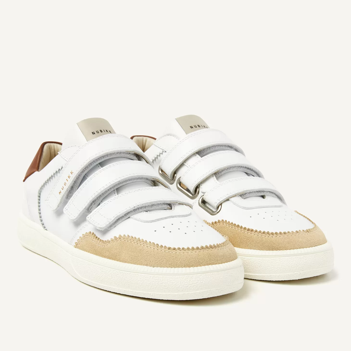 Nubikk Ray Straps Witte Sneakers Voor Dames-DAMES Bekijk alles | Sneakers