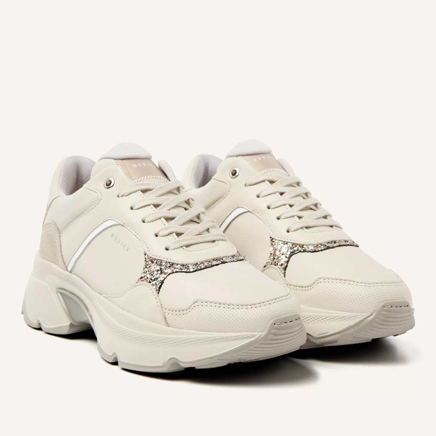 Nubikk Ross Jaden Beige Sneakers Voor Dames-DAMES Bekijk alles | Sneakers